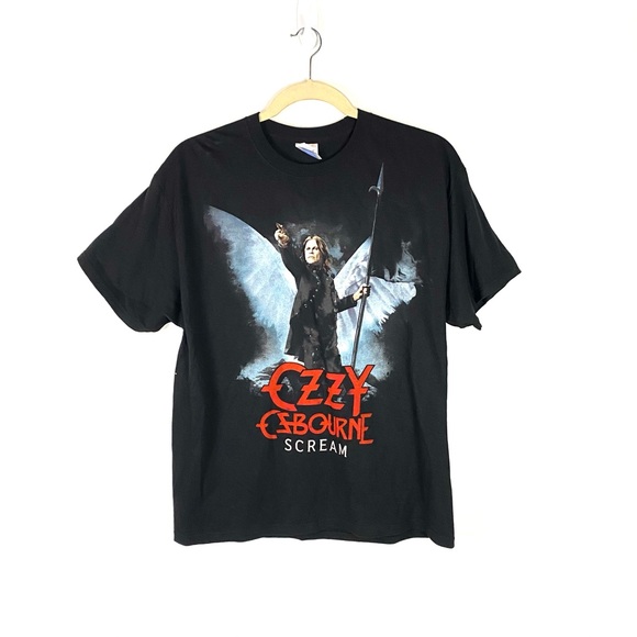 Hanes Other - Ozzy Osbourne Black Scream 2010-11 Tour T-Shirt XL